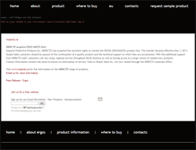 Tablet Screenshot of ergos.ca
